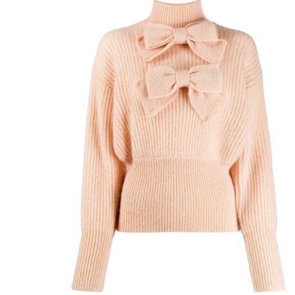 Zimmermann Sweaters - Zimmermann Bow Knit Sweater